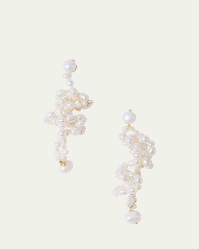 White Lotus Earrings